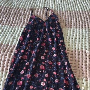 Forever 21 Floral Dress - Black and Pink